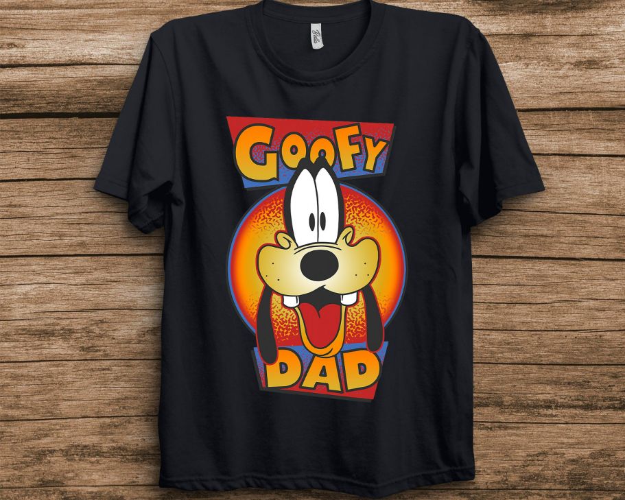 Disney A Goofy Movie Goofy Dad Big Face T-Shirt