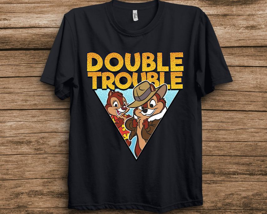 Disney Chip N Dale Double Trouble Unisex T-Shirt