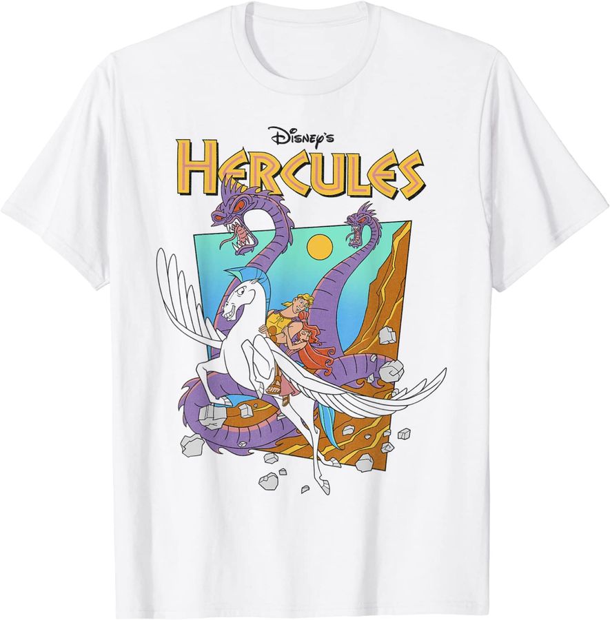 Disney Hercules Hydra Classic Movie Poster