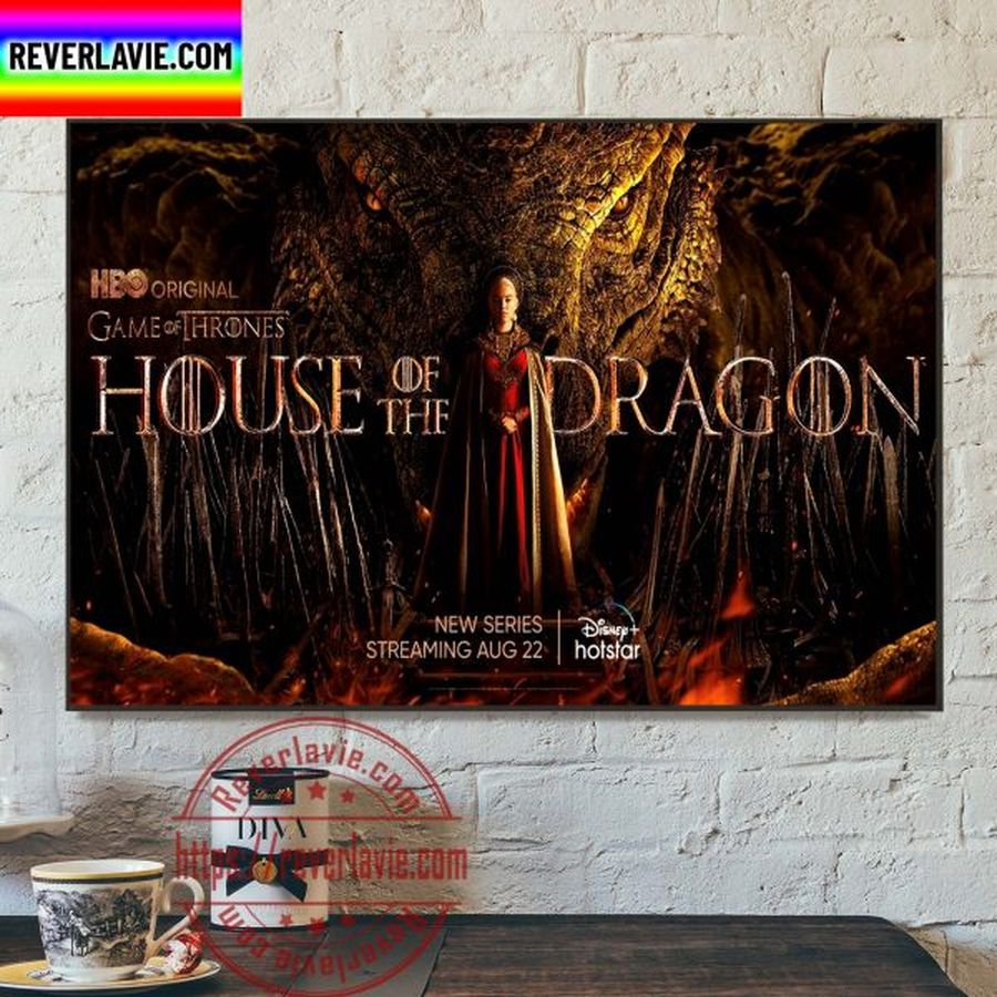 Disney+ Hotstar Game Of Thrones House Of The Dragon Home Decor ...