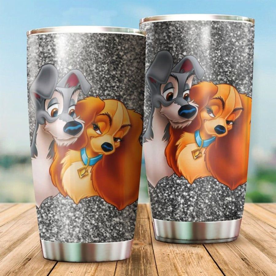 Disney Lady And The Tramp 456 Gift For Lover Day Travel Tumbler