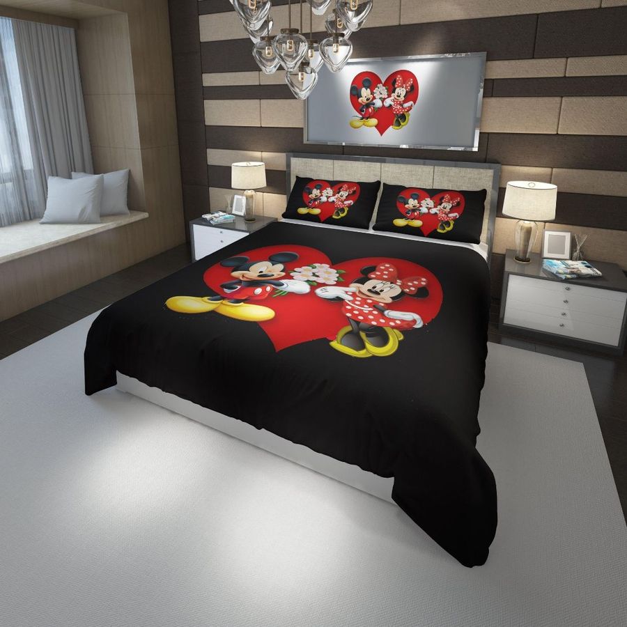 Disney Mickey And Minnie #2 Bedding Set