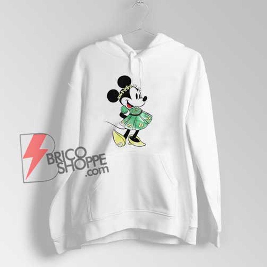 Disney Minnie Mouse Shamrock Dress Hoodie
