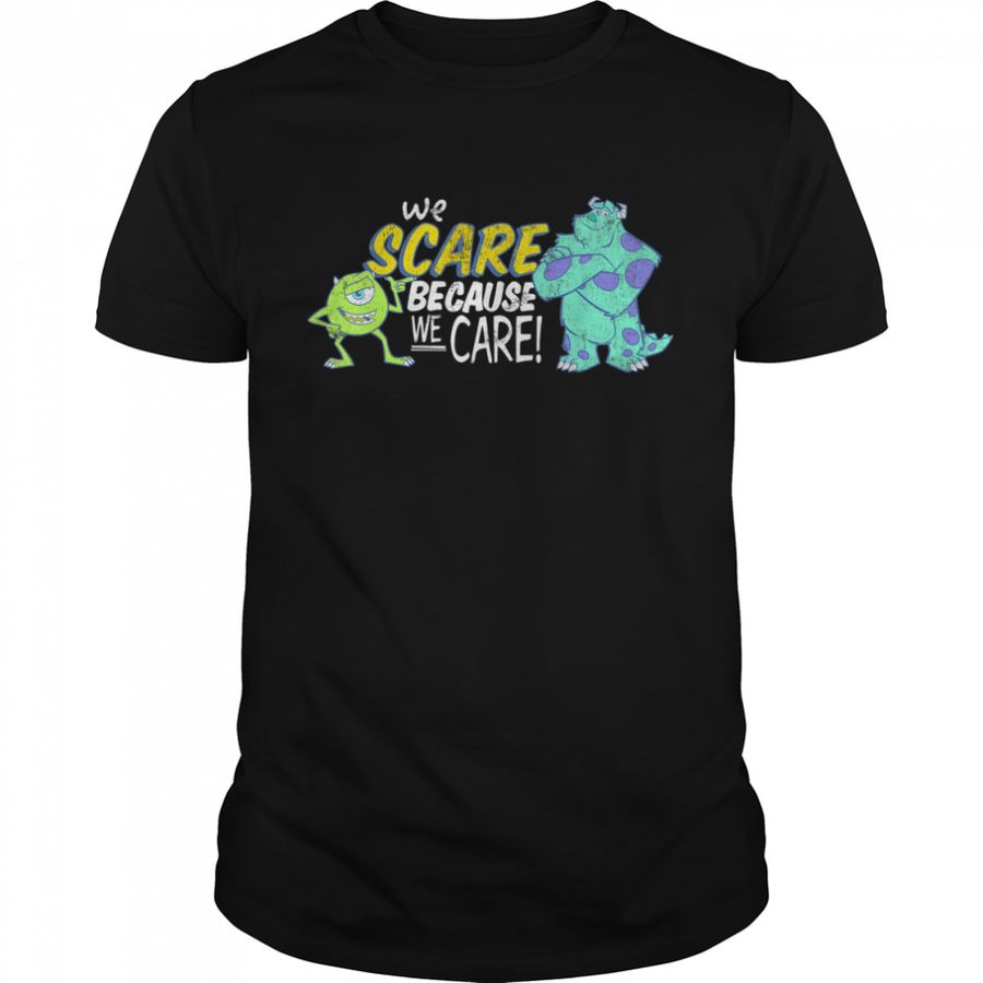 Disney Monsters Inc. Scare We Care Graphic T-Shirt T-Shirt