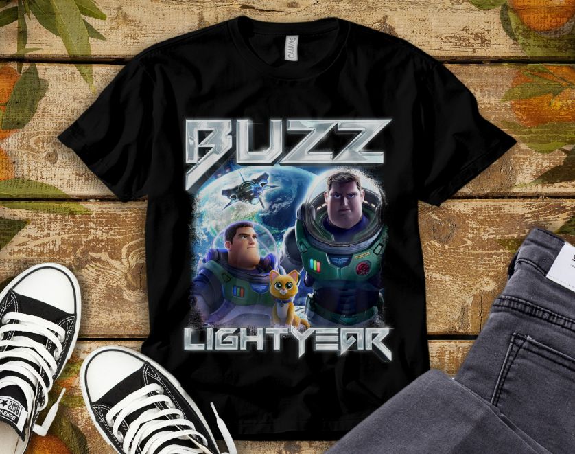 Disney Toy Story Buzz Lightyear Portrait Graphic Shirt