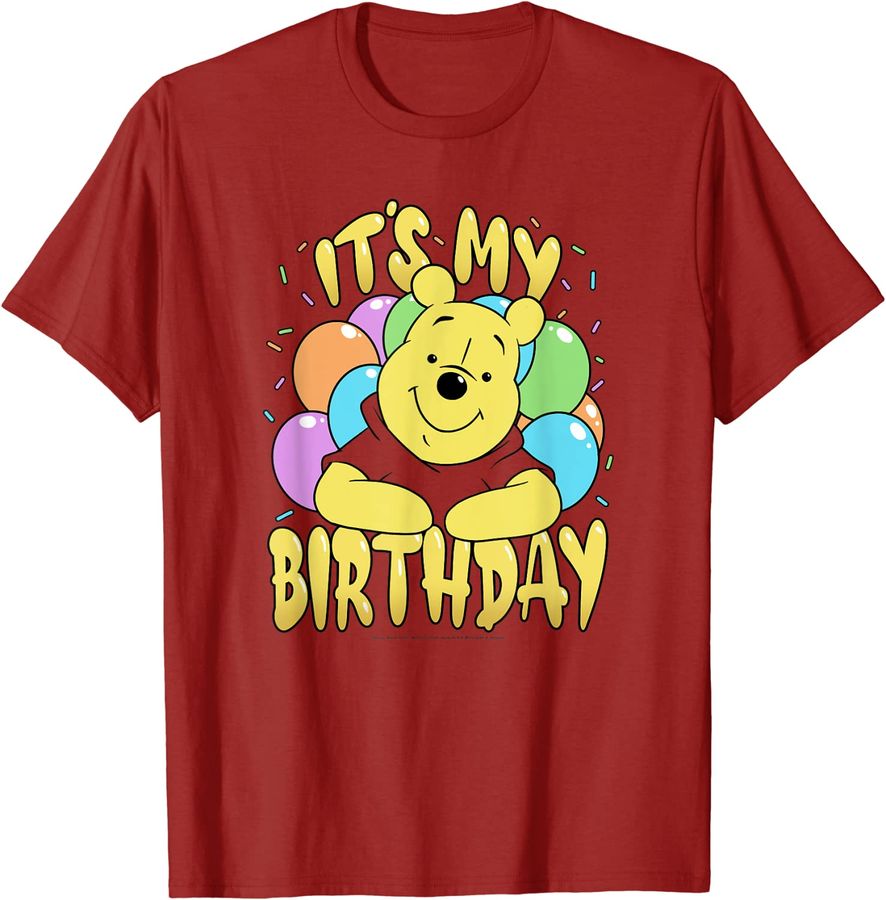 Disney Winnie The Pooh It's My Birthday Balloons