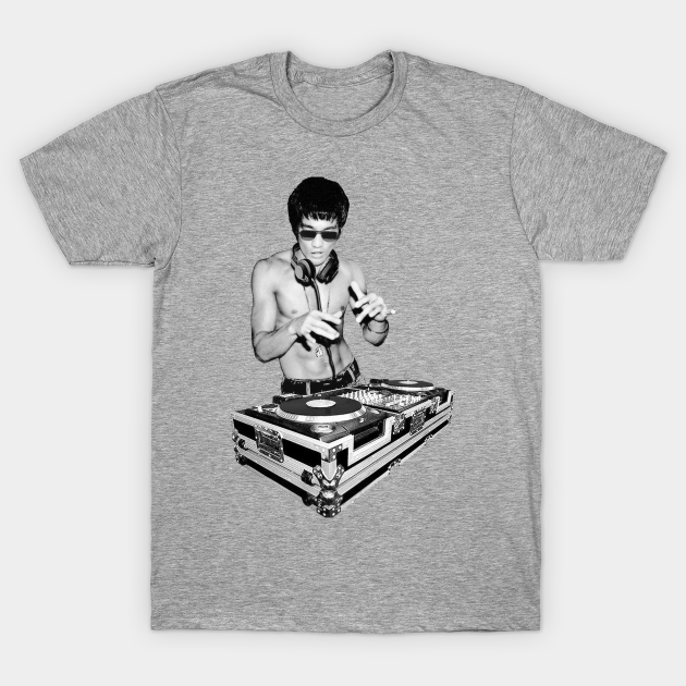 DJ Bruce Lee Remastered V1 - Black and white T-shirt, Hoodie, SweatShirt, Long Sleeve