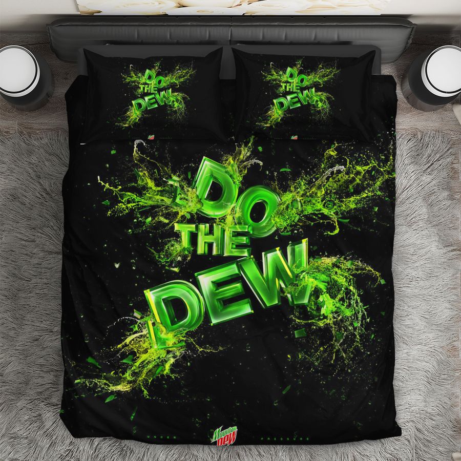 Do The Dew Code Red Mountain Dew All Day Bedding