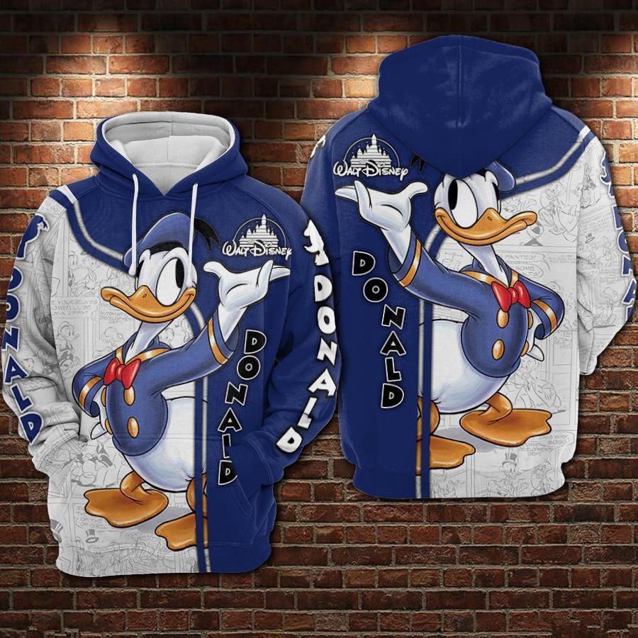 Donald Duck 9 3D Hoodie For Men For Women All Over Printed Hoodie