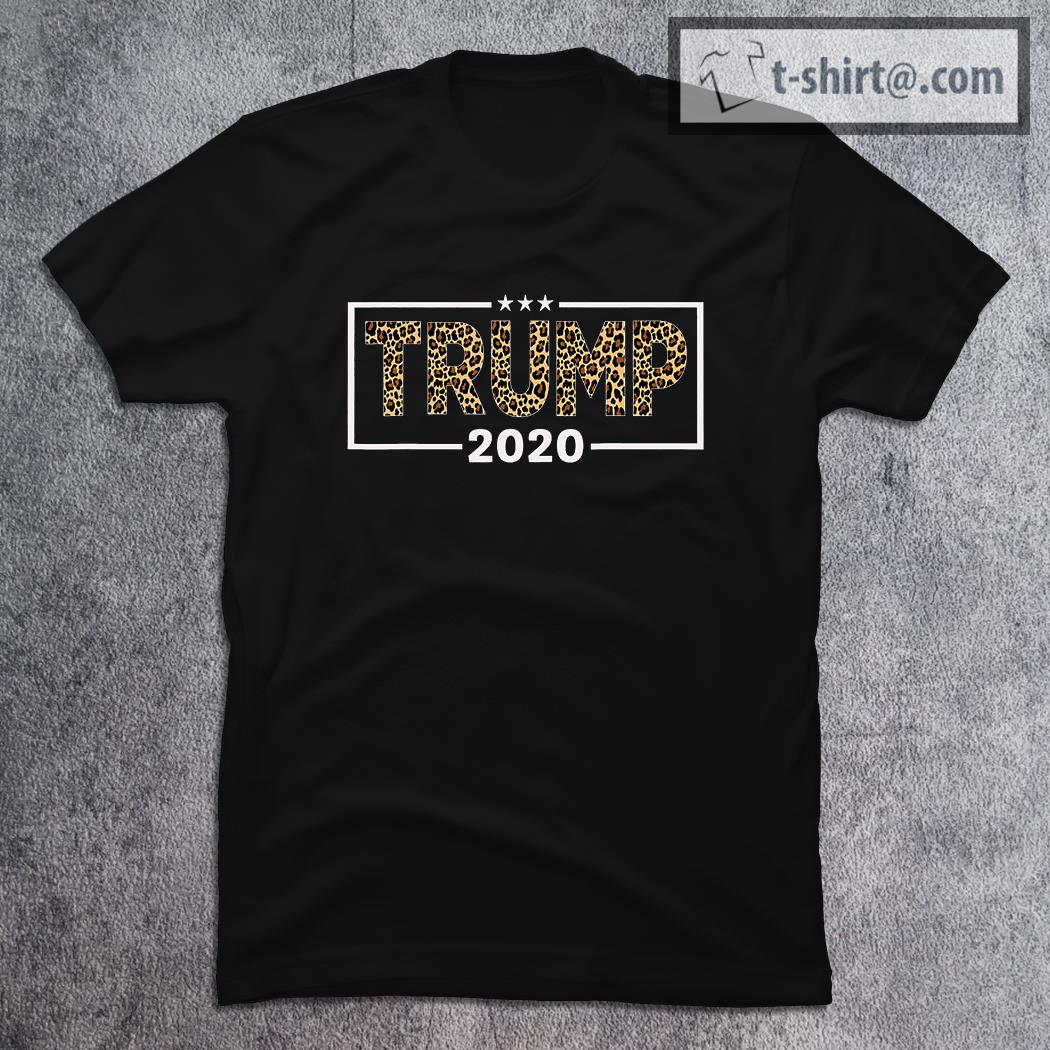 Donald Trump 2020 Leopard T-shirt