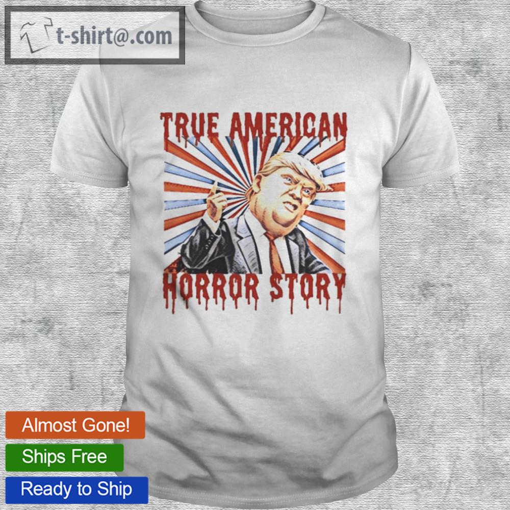 Donald trump true american horror story halloween shirt