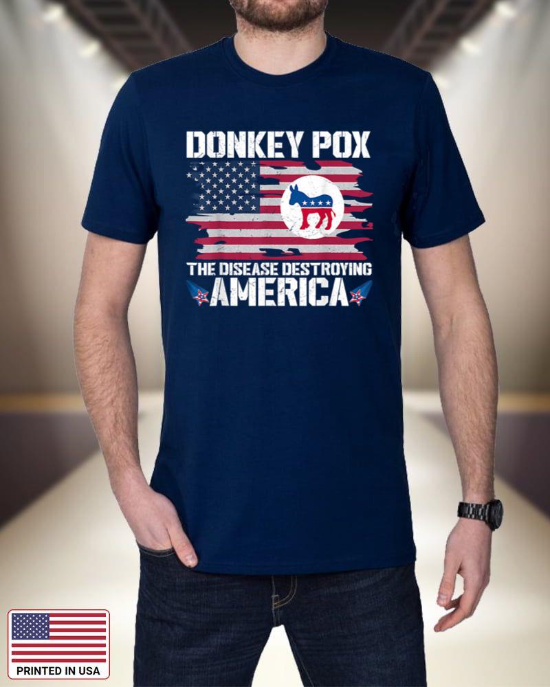 Donkey Pox The Disease Destroying America Funny Anti Biden AxpuQ