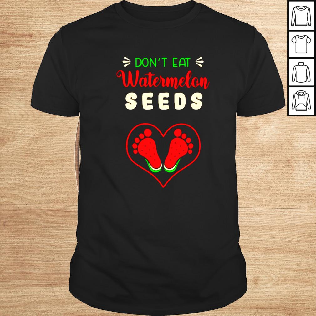 dont Eat Watermelon Seeds Cute Watermelon love shirt