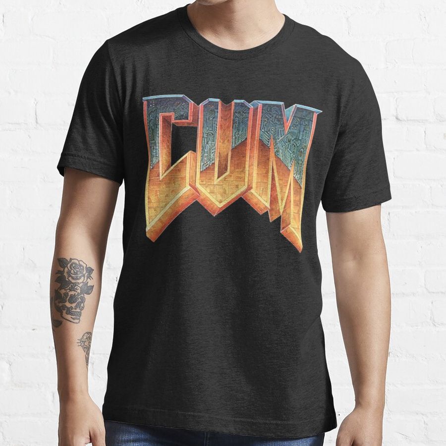 Doom Cum Shirt Vintage game lover Classic Essential Essential T-Shirt