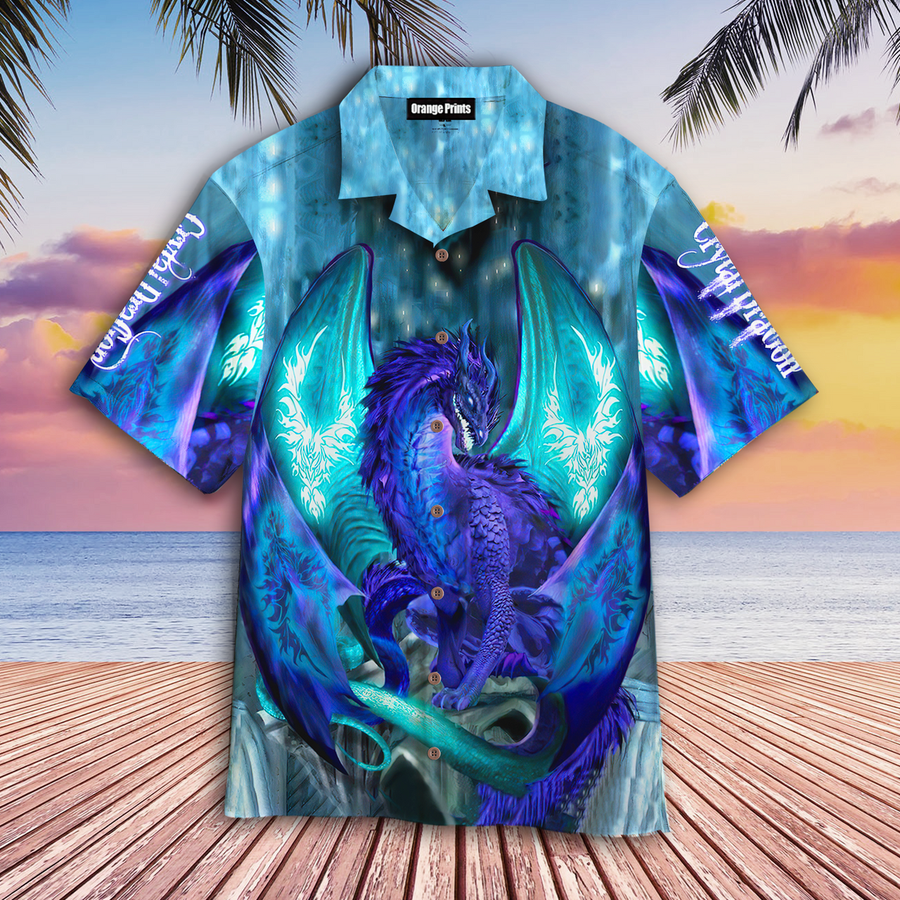 Dragon Art Aloha Hawaiian Shirt.png