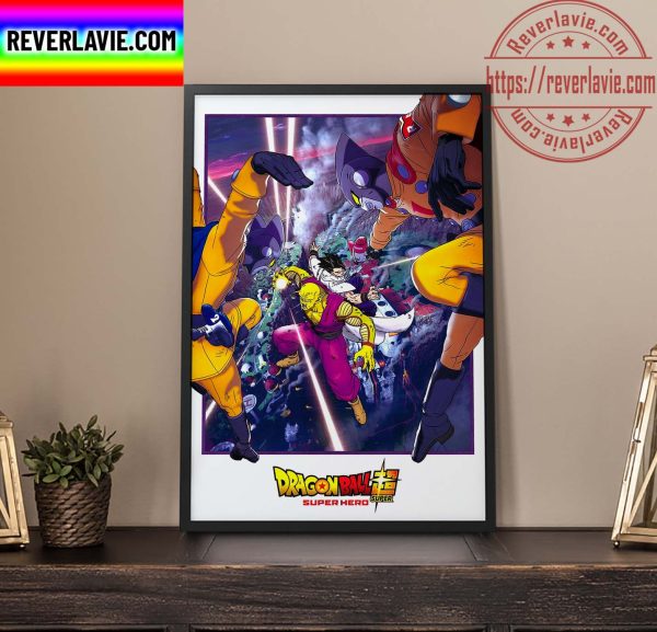 Dragonball Super Super Hero Poster Home Decor Poster Canvas