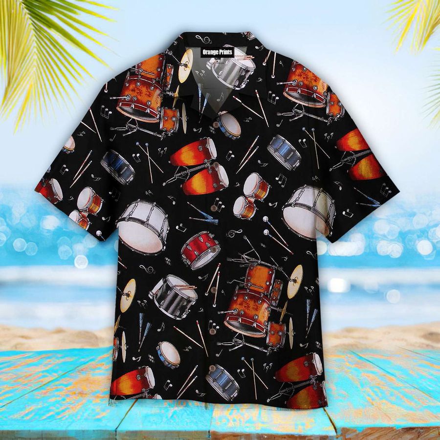 Drum For Summer Aloha Hawaiian Shirt