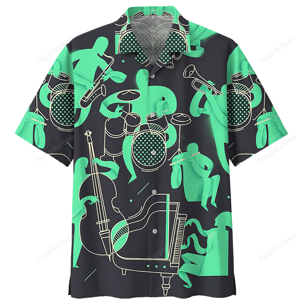 Drum Hawaiian Shirt 04