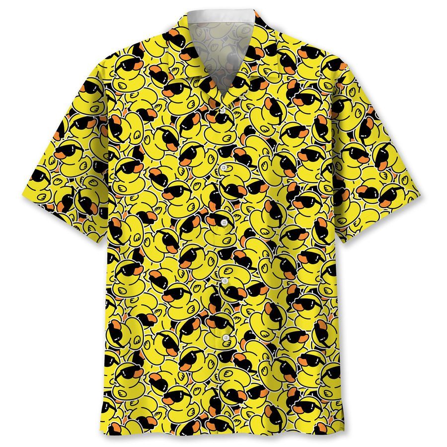 duck sunglasses shower Hawaiian Shirt