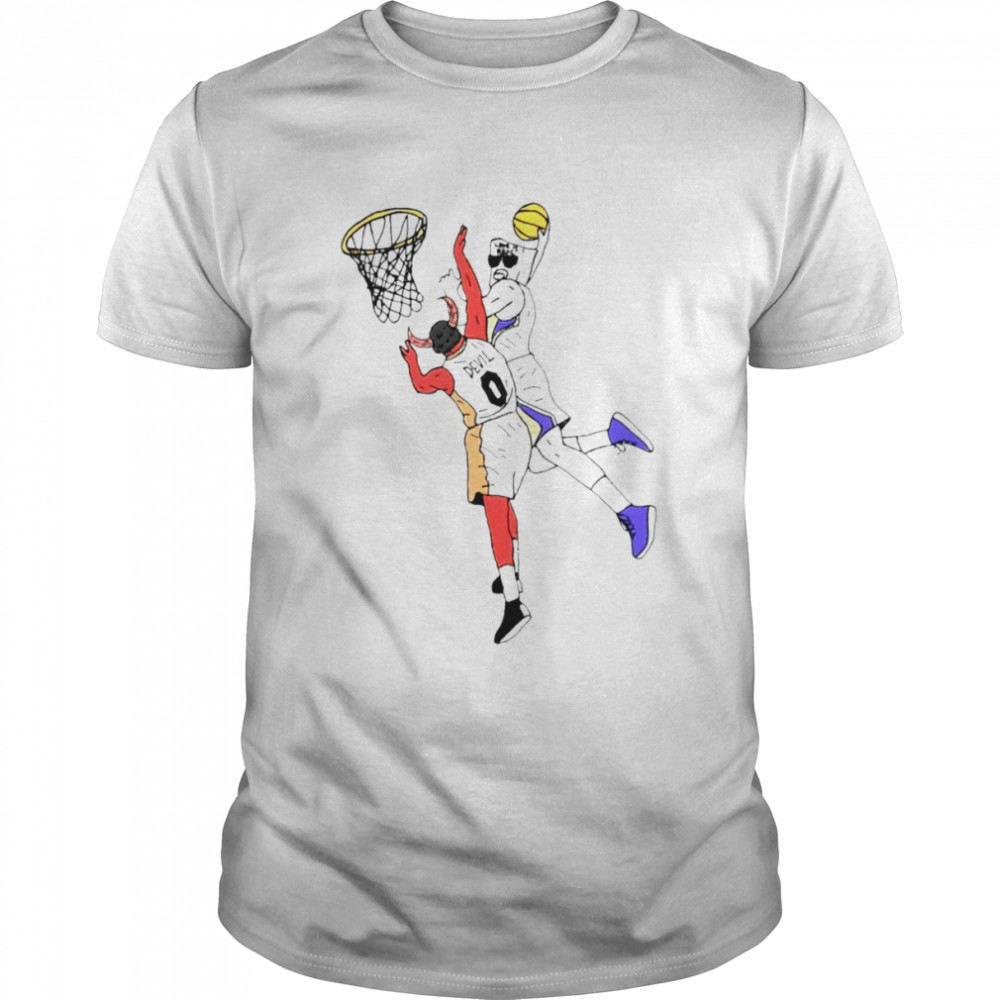 Dunking on Devils Basketball 2022 T-shirt
