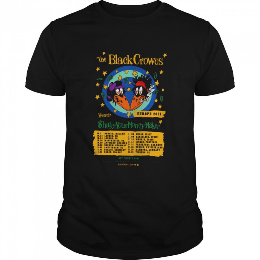 Duo 2022 The Black Crowes shirt