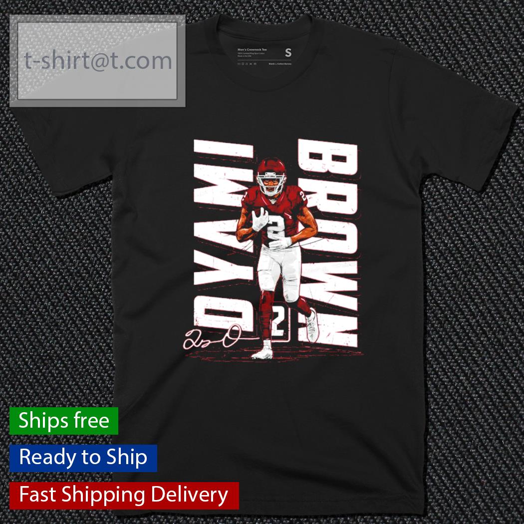 Dyami Brown Washington Football signature t-shirt