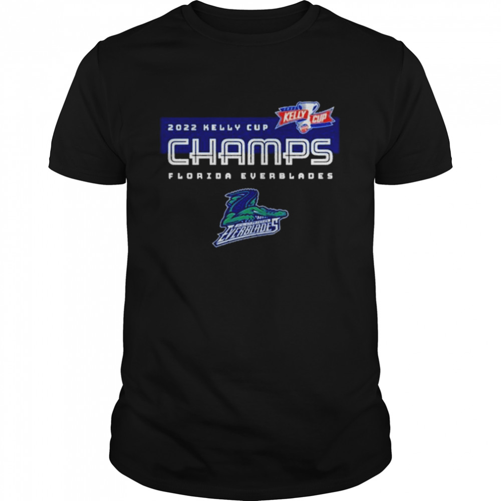 Echl Florida Everblades 2022 Kelly Cup Champions Shirt