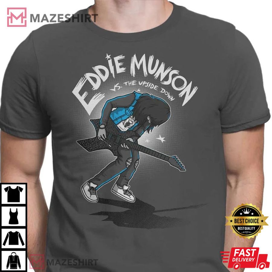 Eddie Munson, Eddie vs The Upside Down T-Shirt