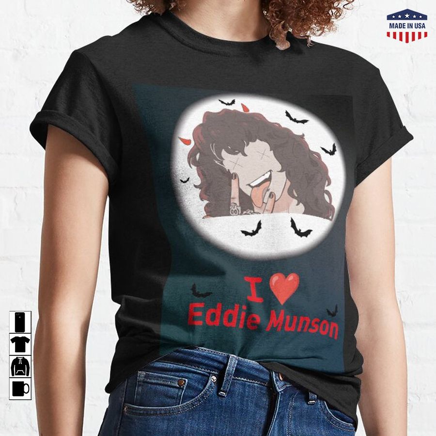 Eddie Munson-Stranger Things 4 Classic T-Shirt