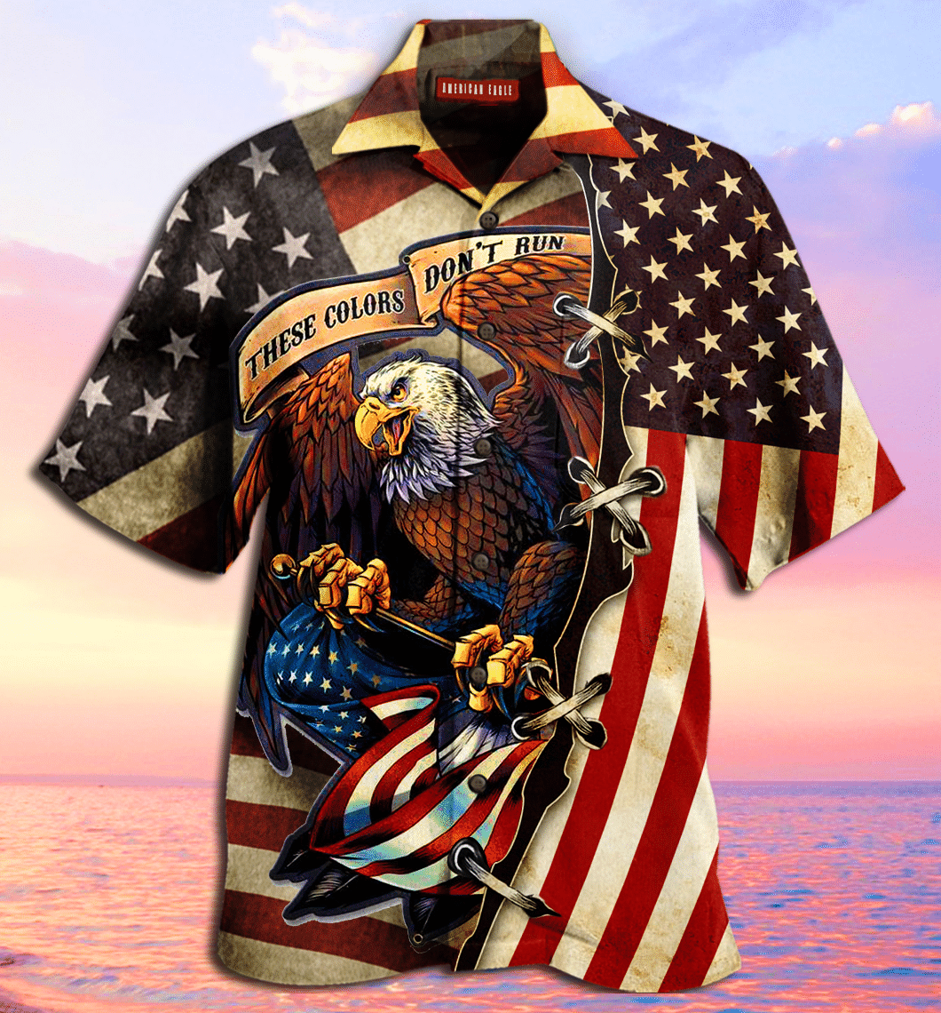 Eddora™ Amazing American Eagle Hawaiian Shirt - TD719