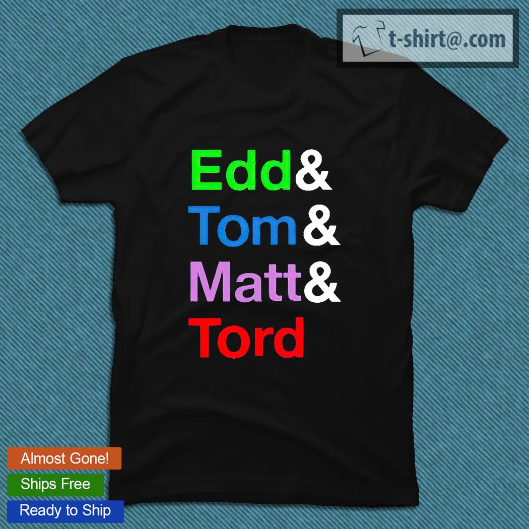 Eddsworld Ampersand Edd and Tom and Matt and Tord T-shirt