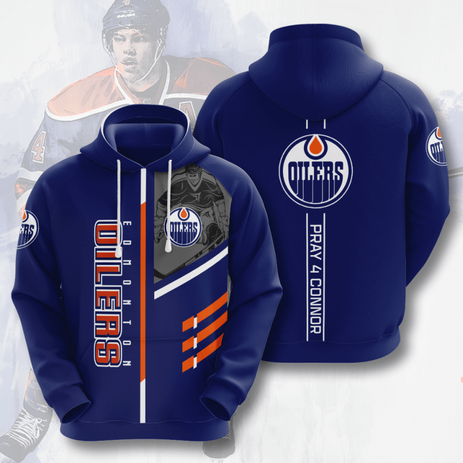 Edmonton Oilers Edmonton Oilers 3D Hoodie Sweatshirt