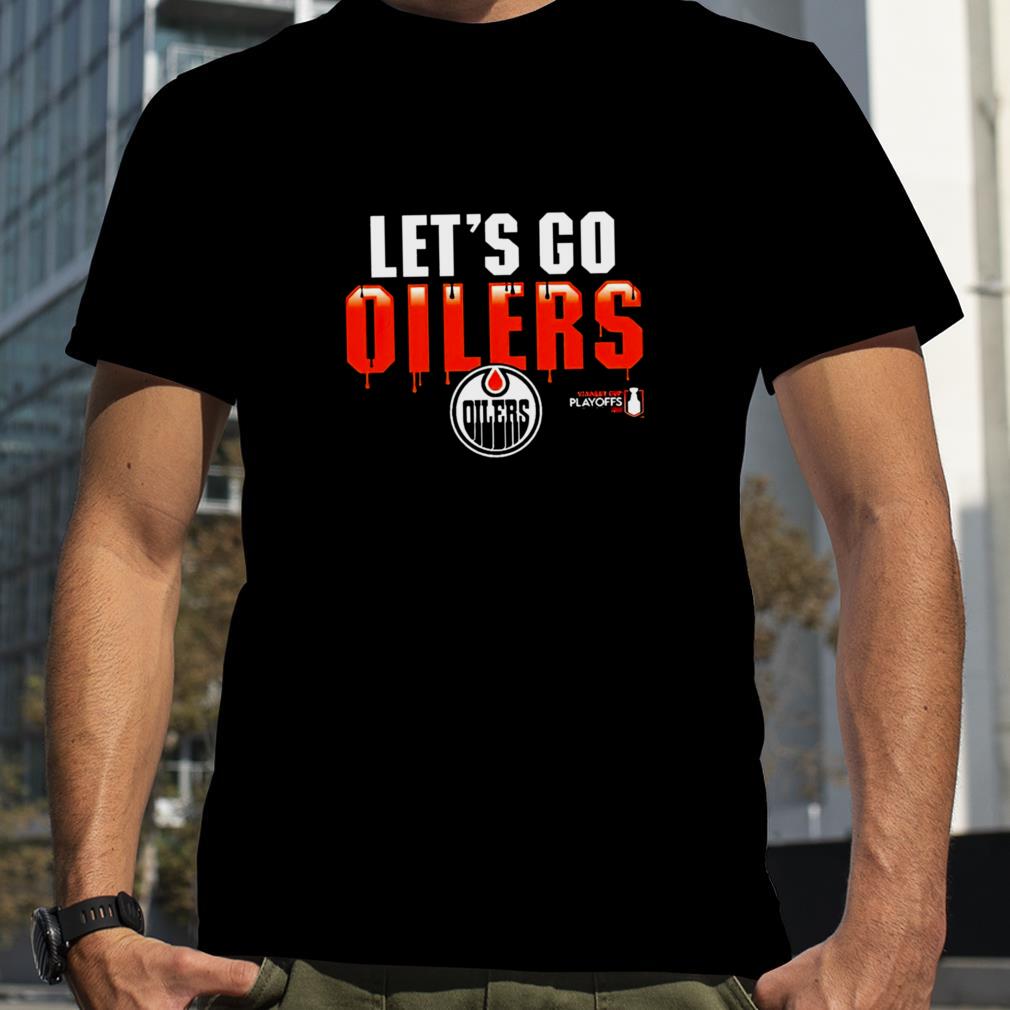 Edmonton Oilers Let’s Go Oilers logo 2022 T shirt