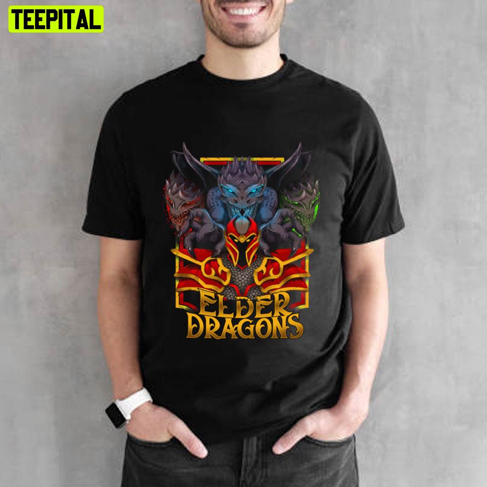 Elder Dragons Dota 2 Dragon Knight Unisex T-Shirt