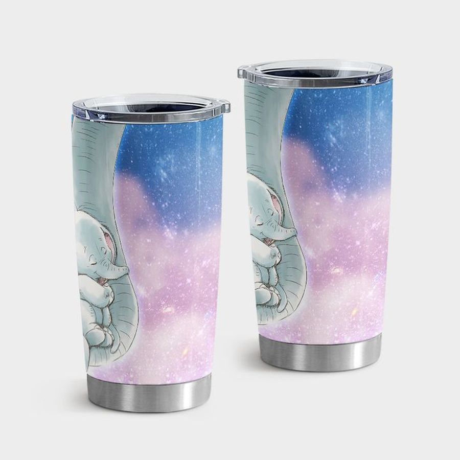 Elephant Tumbler With Lid, Elephant She Loved A Little Boy Very Much Tumbler Tumbler Cup 20oz , Tumbler Cup 30oz, Straight Tumbler 20oz