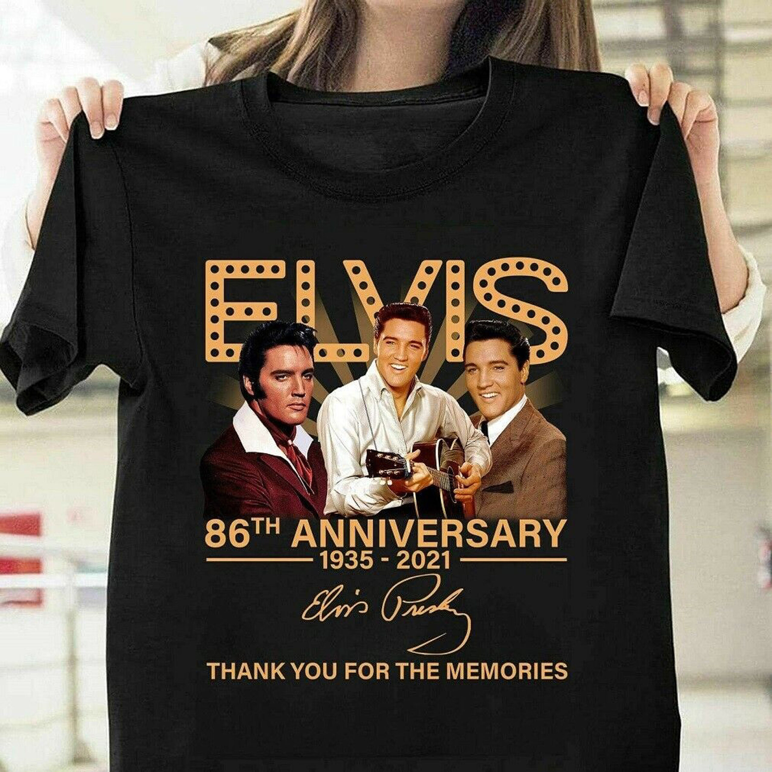 Elvis Presley 87th Birthday Star Shirt