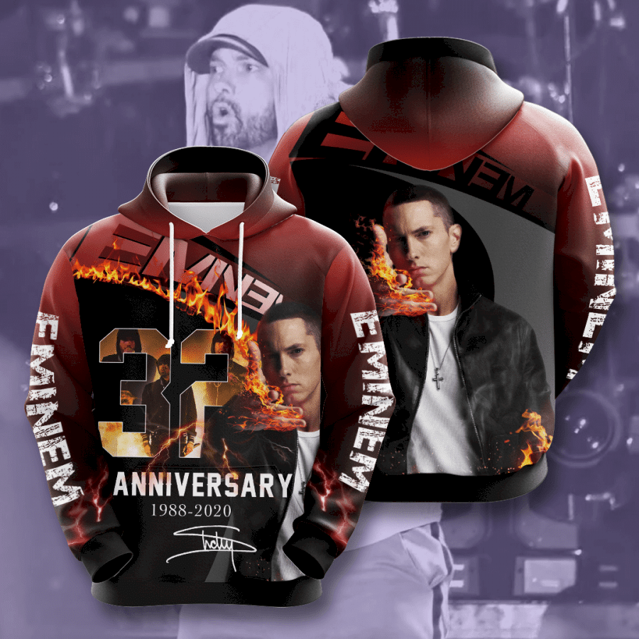 Eminem Hoodie And Zipper 3D All Over Print For Men And Women IPQ3173