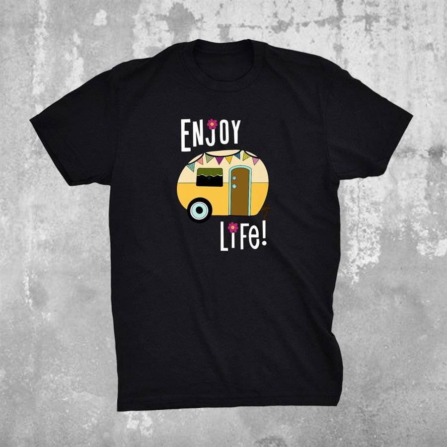 Enjoy Life Retro Camper Shirt