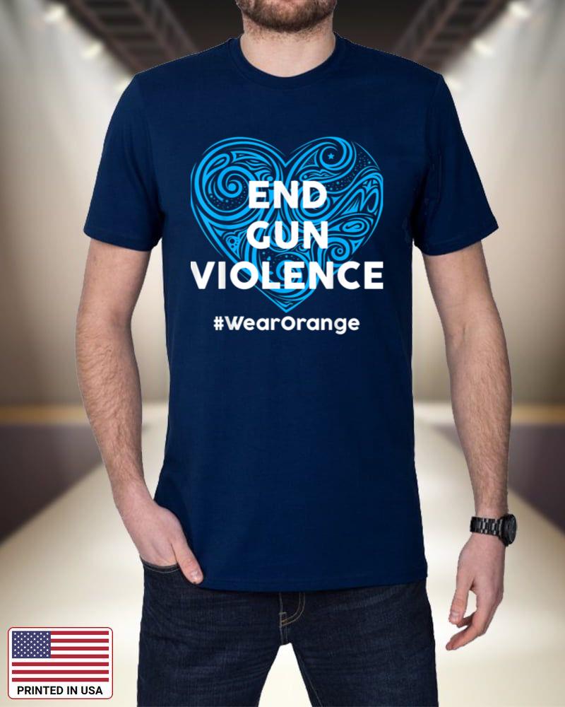 Enough End Gun Violence No Gun Awareness Day Wear Orange 7JuRo