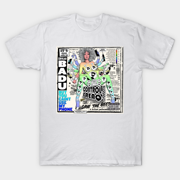 Erykah Badu Control Freaq Records T-shirt, Hoodie, SweatShirt, Long Sleeve