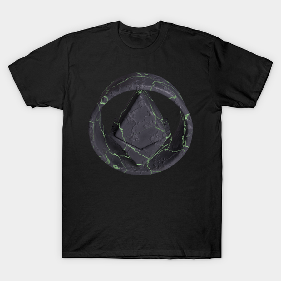 Ethereum - 3D - Crack-Glow T-shirt, Hoodie, SweatShirt, Long Sleeve.png