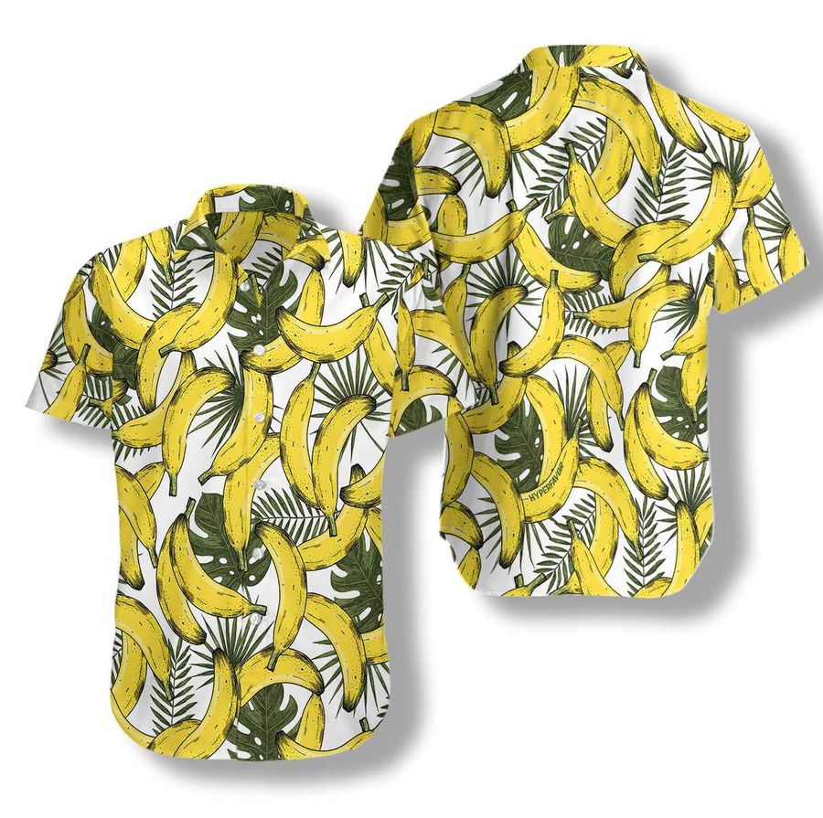Exotic Summer Banana Aloha Hawaiian Shirt
