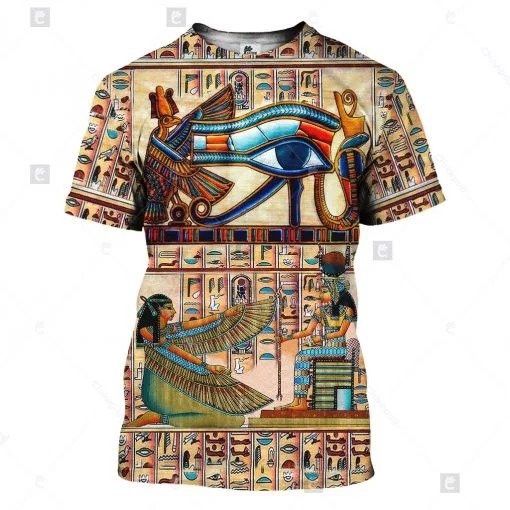 Eye Of Horus God Men And Women 3D Full Printing Hoodie Shirt Eye Of Horus God 3D Full Printing Shirt