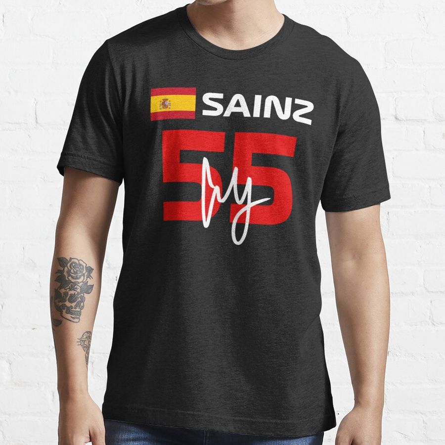 F1 2022 Carlos Sainz 55 Essential T-Shirt