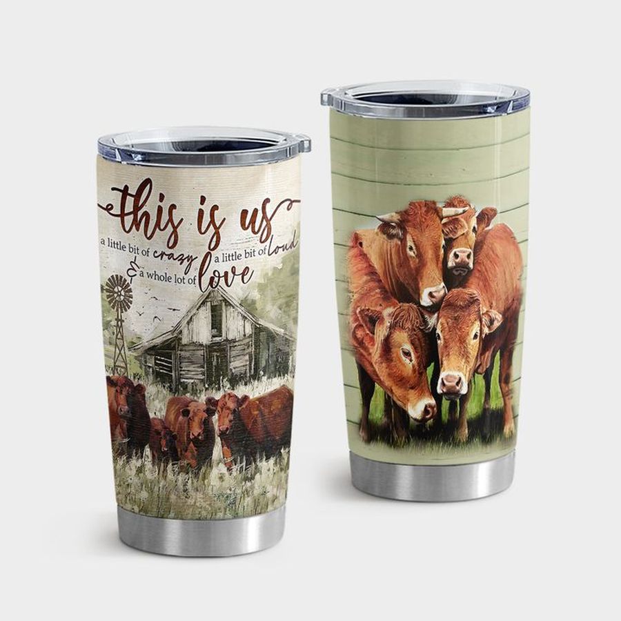 Farmer Travel Tumbler, Cattle This Is Us Tumbler Tumbler Cup 20oz , Tumbler Cup 30oz, Straight Tumbler 20oz