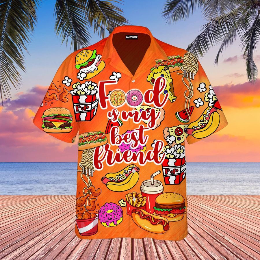 Fastfood Is My Best Friend Aloha Hawaiian Shirt