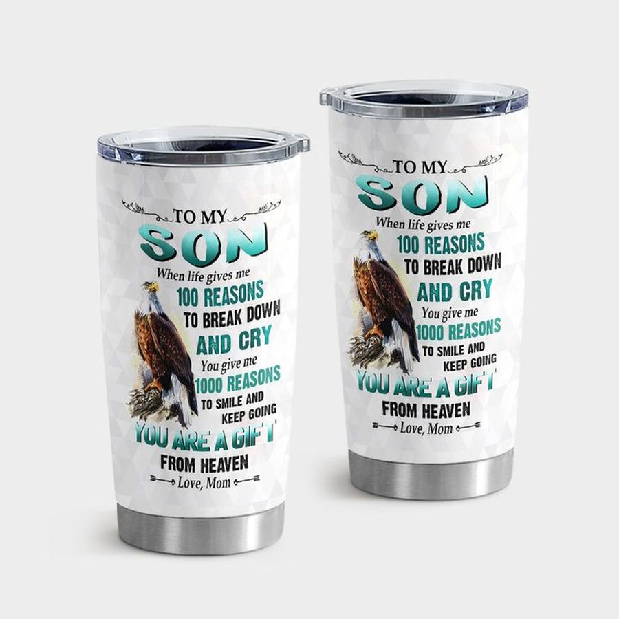 Father And Son Stainless Steel Tumbler, To My Son Tumbler Tumbler Cup 20oz , Tumbler Cup 30oz, Straight Tumbler 20oz