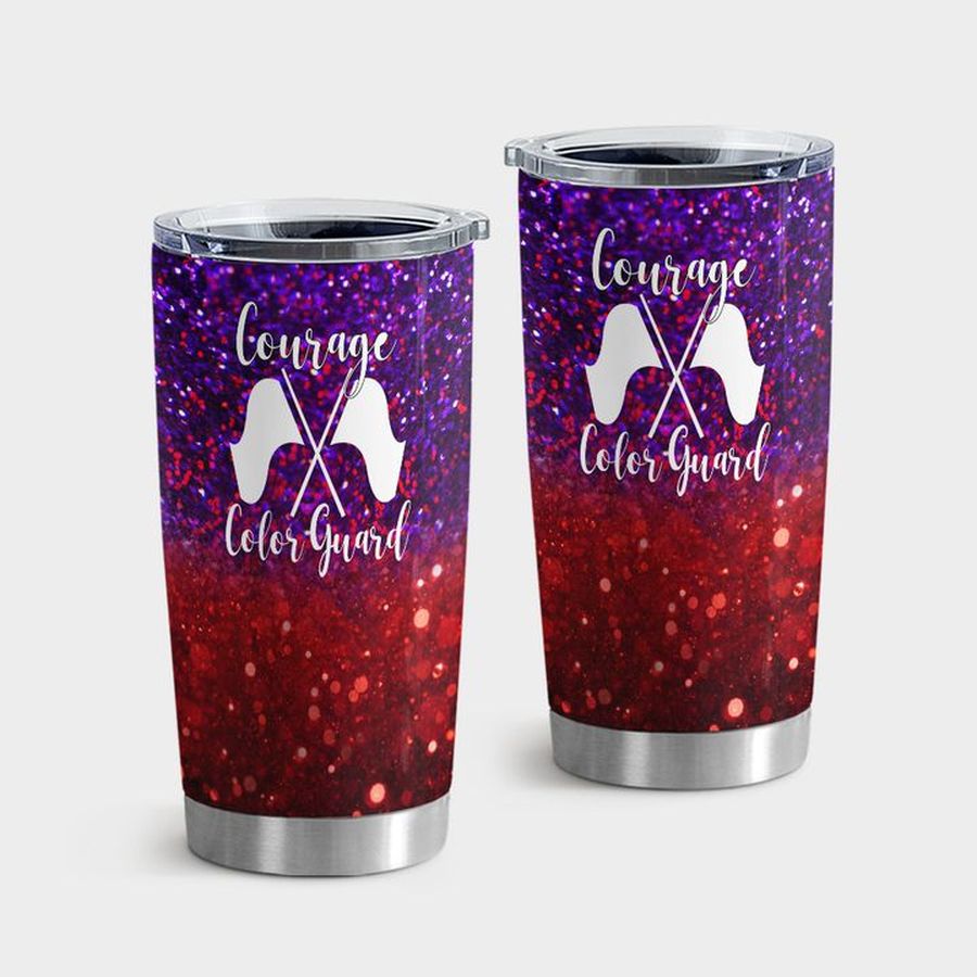 Favorite Color Tumbler With Lid, Courage Color Guard Tumbler Tumbler Cup 20oz , Tumbler Cup 30oz, Straight Tumbler 20oz