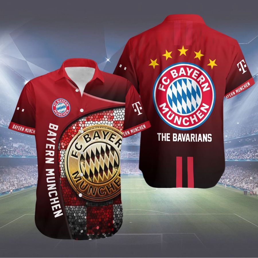 FC Bayern Muchen The Bavarians Hawaiian Shirt