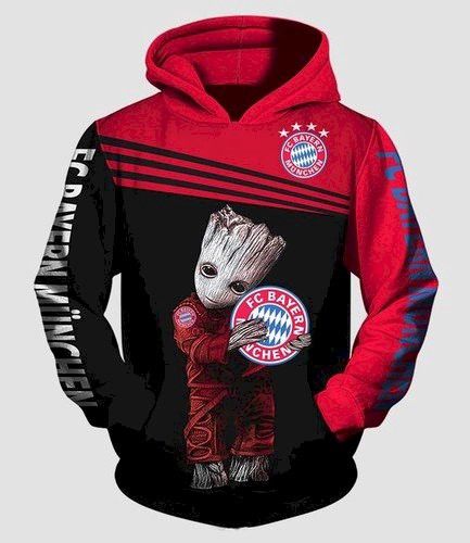 Fc Bayern Munich 3D Hoodie All Over Printed Hoodie